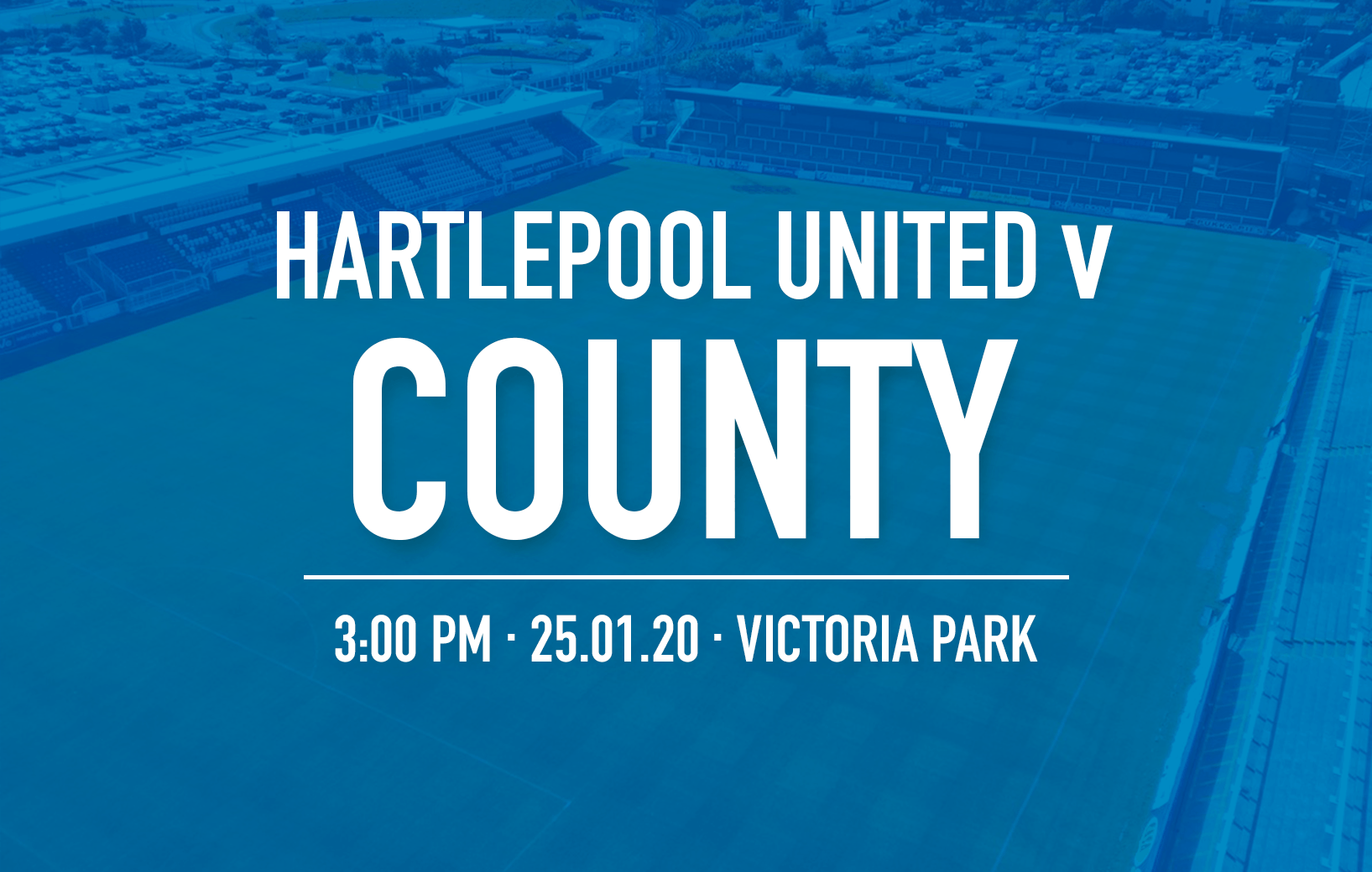 Hartlepool logo. Hartlepool United FC. Victoria Park (Hartlepool).