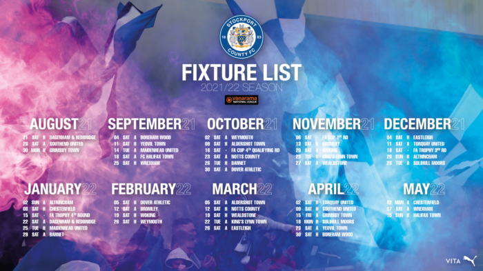 Southend United's 2022/23 fixtures