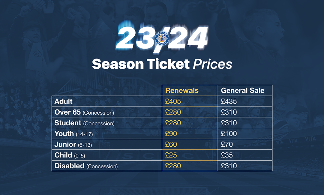 Consett AFC season tickets for 2021-22 now on sale - come and join